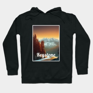 Keystone Colorado United States ski Hoodie